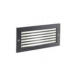 Segnapasso Esterno Incasso Chiuso Escape Alluminio E Vetro Nero Led 10W 4000K Segnapasso Esterno Incasso Chiuso Escape Alluminio E Vetro Nero Led 10W 4000K
