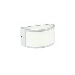 Applique Da Esterno Moderna Petit Alluminio E Termoplastica Bianco Led 10W 4000K