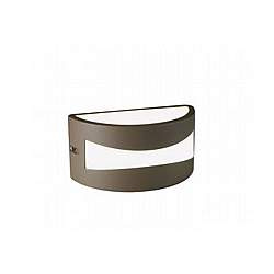 Applique Da Esterno Moderna Tibet Alluminio E Termoplastica Caffè Led 10W 4000K Applique Da Esterno Moderna Tibet Alluminio E Termoplastica Caffè Led 10W 4000K