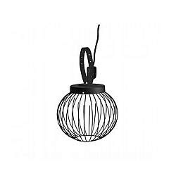 Plafoniera Da Esterno Moderna Cage Alluminio E Termoplastica Nero Led 20W 4000K Plafoniera Da Esterno Moderna Cage Alluminio E Termoplastica Nero Led 20W 4000K