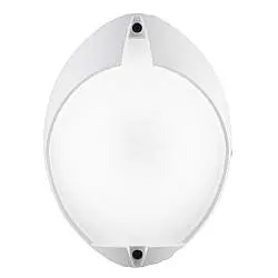 Plafoniera Contemporanea Cocoup Alluminio Bianco 1 Luce Led 7W 4000K