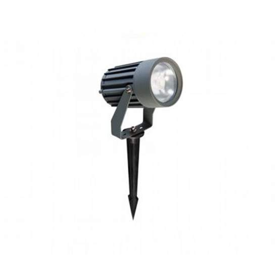 Faretto Da Esterno Moderno Tube Alluminio E Vetro Grigio Led 12W 4000K 99579/16