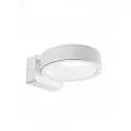 Applique Da Esterno Moderna Plaza Alluminio E Vetro Bianco Led 16W 4000K 99588/02