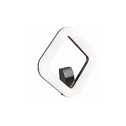 Applique Esterno Moderna Quasar Alluminio E Termoplastica Grigio Led 20W 4000K