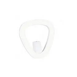 Applique Esterno Moderna Daphne Alluminio E Termoplastica Bianco Led 20W 4000K