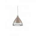 Sospensione Da Esterno Graal Alluminio E Termoplastica Tortora Led 20W 4000K 99781/39