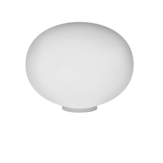 Lampada Da Scrivania Contemp Soft Metallo Cromo Vetro Acidato Opaco E27 45Cm 1092_LT45
