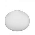 Plafoniera Contemporanea Soft Metallo Cromo Vetro Acidato Opaco 1 Luce E27 45Cm 1092_PL45