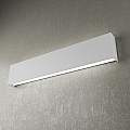 Applique Moderna Wally Metallo Grigio 2 Luci 2G11 60Cm 1138_A60-GR