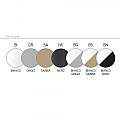Plafoniera Moderna Rett. 2 Moduli Wally Metallo Bianco E Sabbia 2 Luci 2G11 71Cm 1138_M2-BS