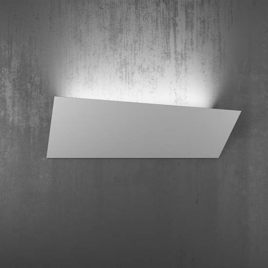 Applique Moderna Rumble Metallo Grigio 1 Luce 2G11 57,5Cm 1147_A60-GR