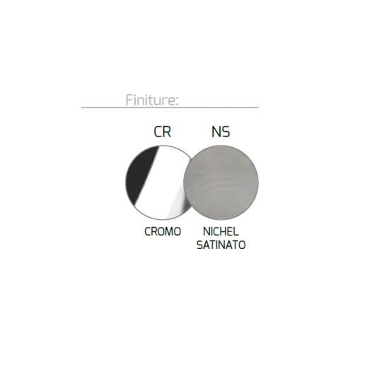 Applique Moderna Flexa Metallo Cromo Diffusore Acrilico Led 8W Luce Calda 1149_APC-CR