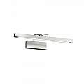 Applique Moderna Flexa Metallo Nichel Diffusore Acrilico Led 8W Luce Naturale 1149_APN-NS