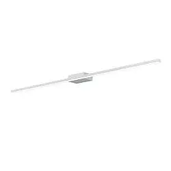 Applique Moderna Line Metallo Bianco Diffusore Acrilico B Led 14,4W Calda 90Cm