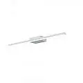 Applique Moderna Line Metallo Bianco Diffusore Acrilico Bianco Led 6W Calda 50Cm 1154_APC-BI