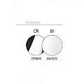 Applique Moderna Line Metallo Bianco Diffusore Acrilico Bianco Led 6W Calda 50Cm 1154_APC-BI