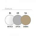 Plafoniera Moderna Ripples Metallo Grigio 1 Luce E27 D.70Cm 1158_PL70-GR