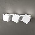 Applique Moderna Rotation Metallo Bianco 3 Luci Gx53 1160_3-BI