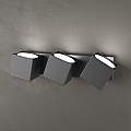 Applique Moderna Rotation Metallo Grigio Antracite 3 Luci Gx53 1160_3-GA