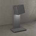 Lampada Scrivania-Ufficio Moderna Rotation Metallo Grigio Antracite 1 Luce Gx53 1160_P-GA