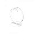 Abatjour Moderno Tornado Alluminio Bianco Led 12W 1163_PR-BI