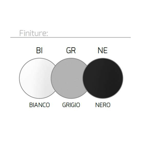 Applique Contemporanea Mood Metallo E Vetro Bianco 6 Luci Gx53 1165_A-BI