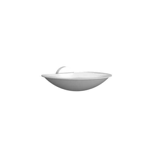 Applique Contemporanea Mood Metallo Grigio Vetro Bianco 6 Luci Gx53 1165_A-GR