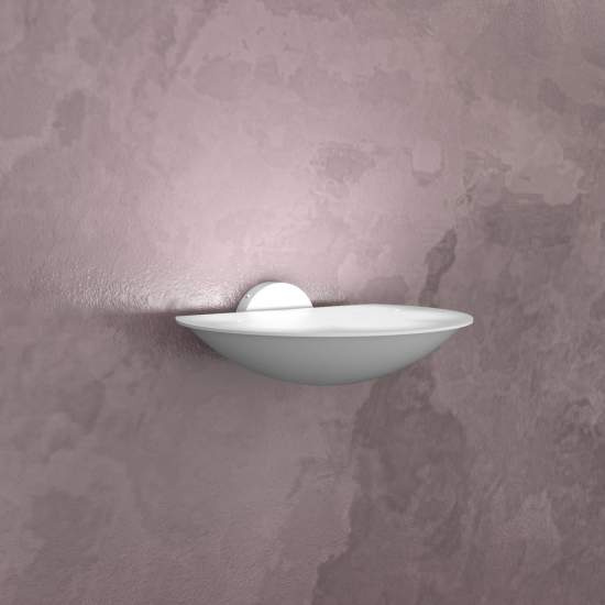 Applique Contemporanea Mood Metallo Grigio Vetro Bianco 6 Luci Gx53 1165_A-GR
