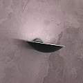 Applique Contemporanea Mood Metallo Nero Vetro Bianco 6 Luci Gx53 1165_A-NE