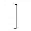 Piantana Contemporanea Mood Metallo Nero Vetro Bianco 6 Luci Gx53 1165_T-NE