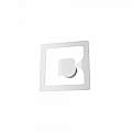 Applique Moderna Gasoline Metallo Bianco 1 Luce Gx53 1171_1-BI