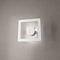 Applique Moderna Gasoline Metallo Bianco 1 Luce Gx53 1171_1-BI