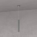 Sospensione Moderna Square Tube Metallo Grigio Antracite 1 Luce Gu10 1173_S1-GA