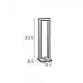 Lampada Scrivania-Ufficio Moderna Dna Alluminio Bianco Led 8W 1182_P-BI