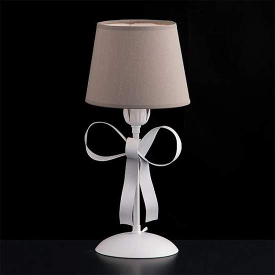 Lume Classico Provenzale Bianco Shabby Con Paralumi Tortora 1 Luce Lucy | | Luce Art Shop Lume Classico Provenzale Bianco Shabby Con Paralumi Tortora 1 Luce Lucy |