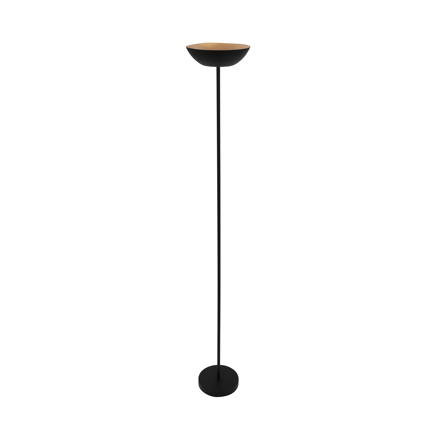 Piantana Contemporanea Estate Metallo Nero Led Integrato 6W 2700K