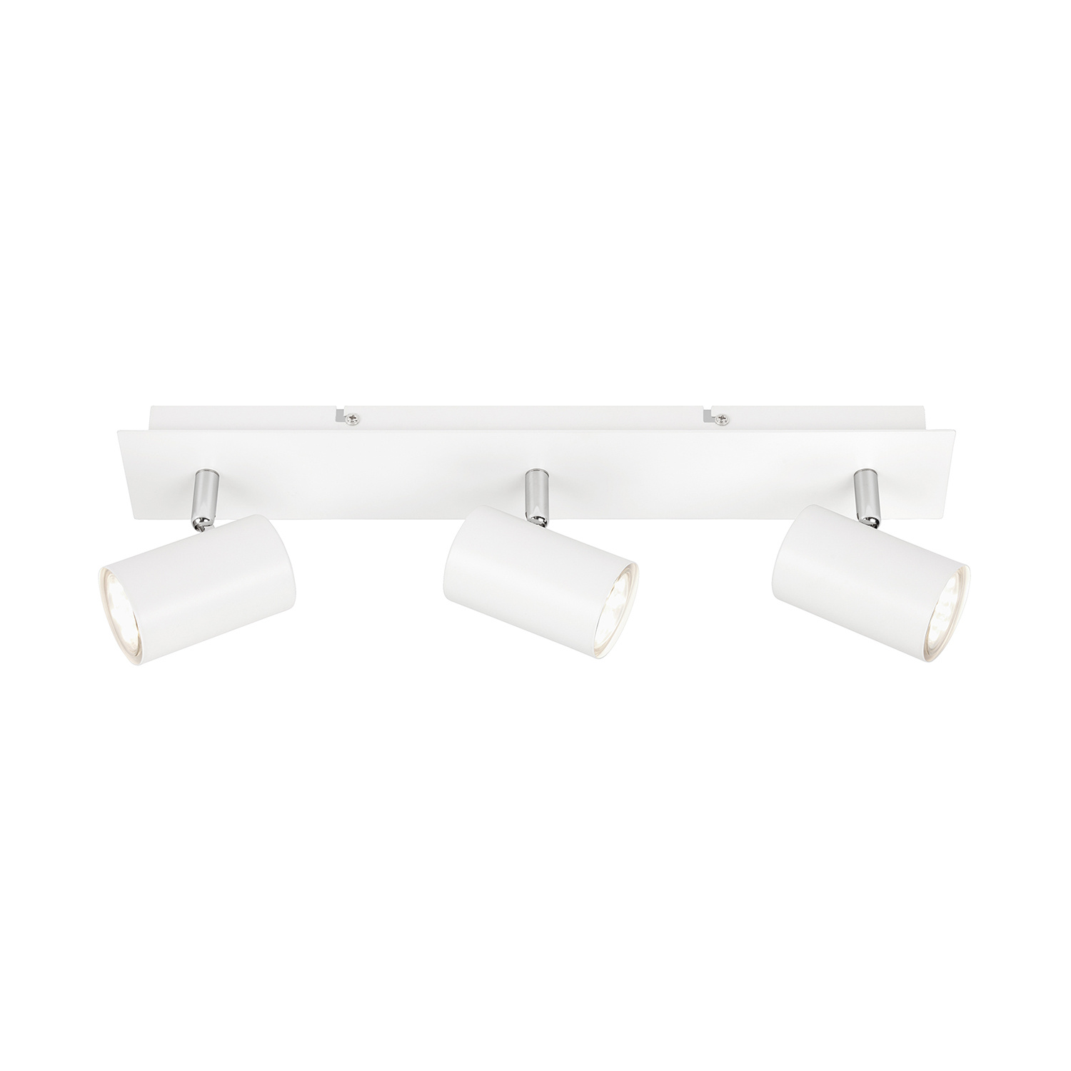 Spot Moderno Isil A Metallo Bianco 3 Luci Gu10 3000K 2840036