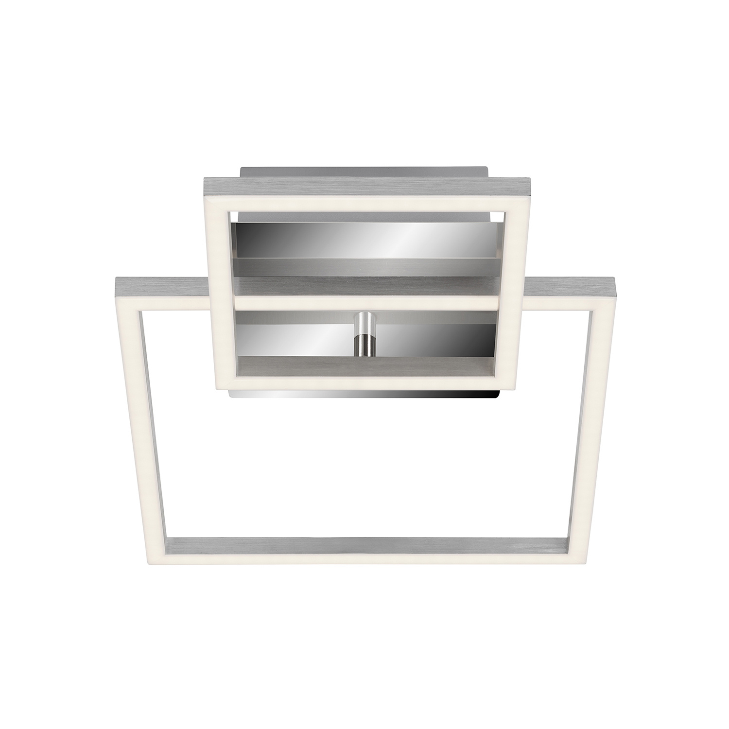 Image of Applique Moderna Frames Metallo Cromo Led Integrato 19,5W 3000K