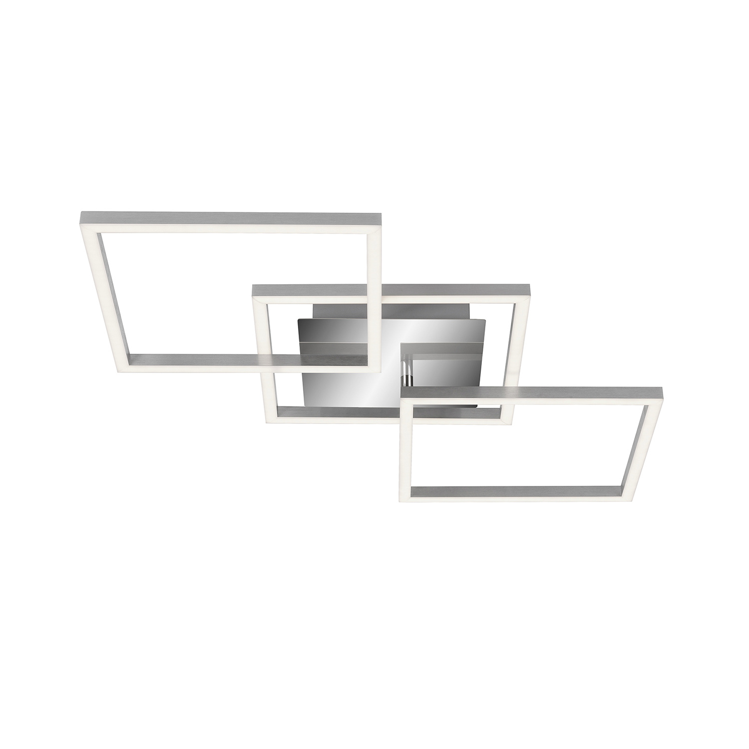 Image of Applique Moderna Frame Metallo Cromo Led Integrato 30W 3000K