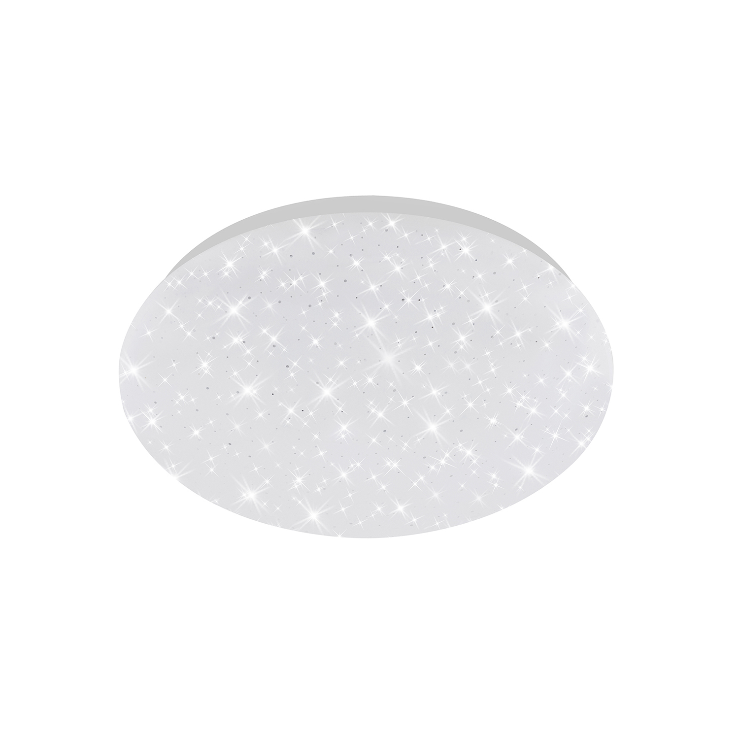 Plafoniera Moderna Moon Plastica Bianco Led Integrato 10W 3000K