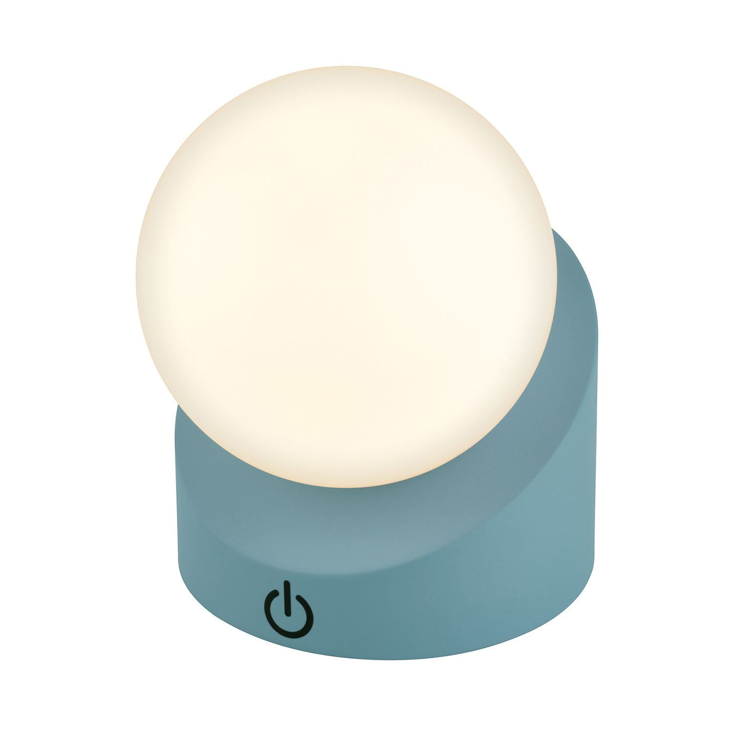Lampada Da Tavolo Moderna Sora Plastica Blu Led Integrato 2W 2700K 7561010