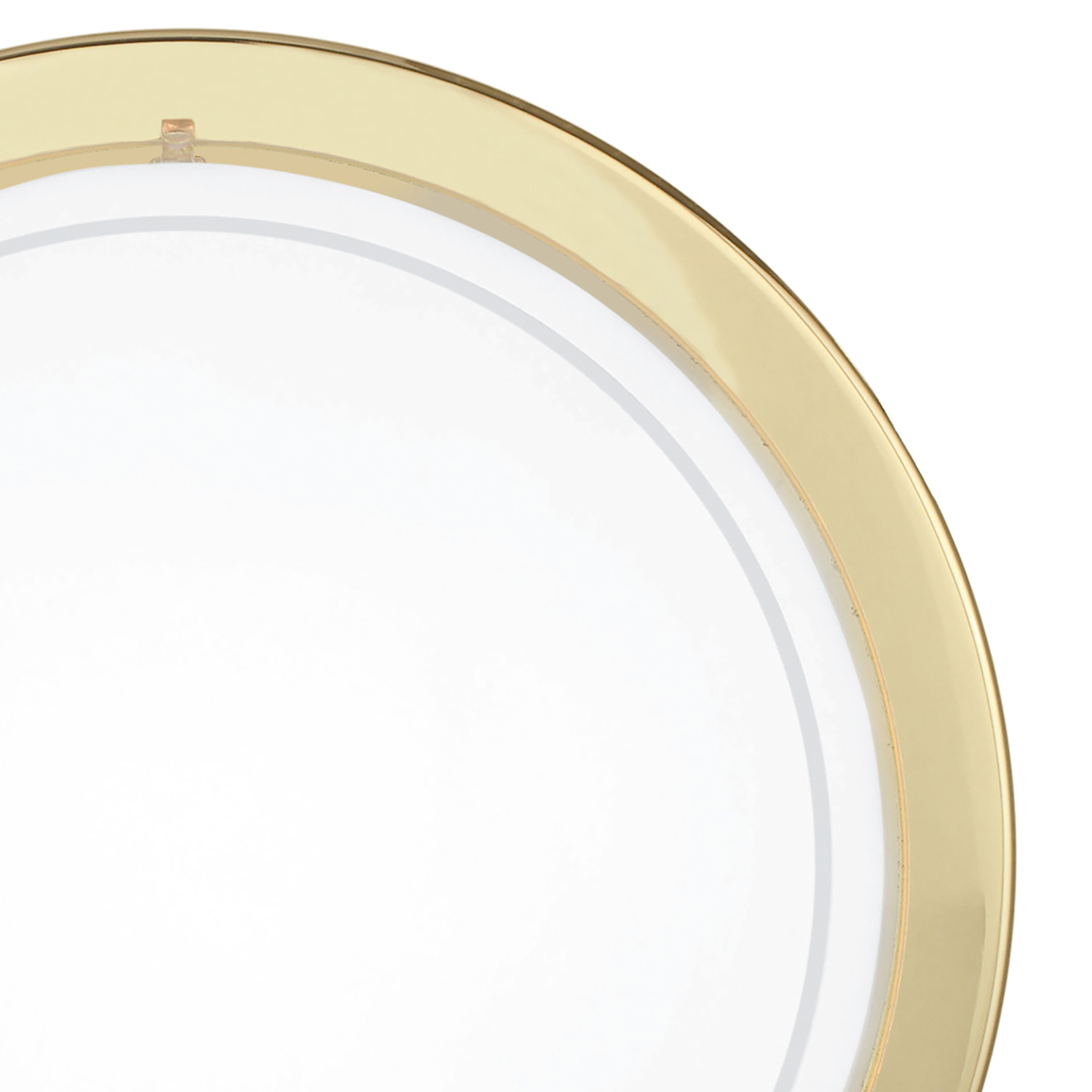 Plafoniera Contemporanea Planet 1 Acciaio Ottone 1 Luce E27 83157