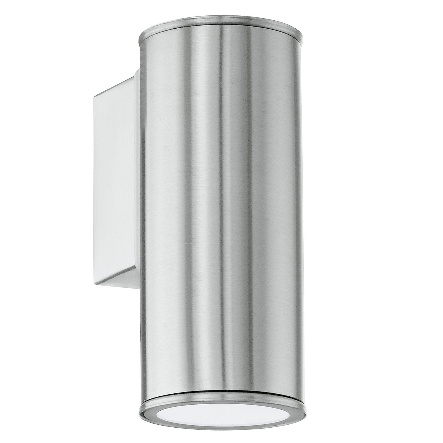 Applique Esterno Moderna Riga Acciaio Argento Led 94106