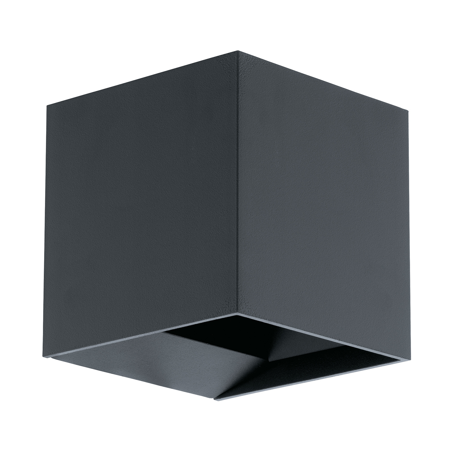 Applique Esterno Contemporanea Calpino Alluminio Grigio Led 97242