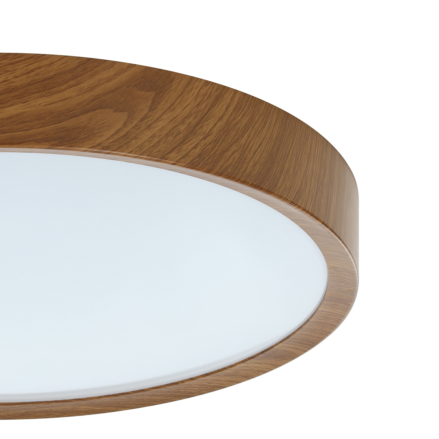 Plafoniera Contemporanea Musurita Policarbonato Noce 6 Luci Led Integrato 5,5W 98602