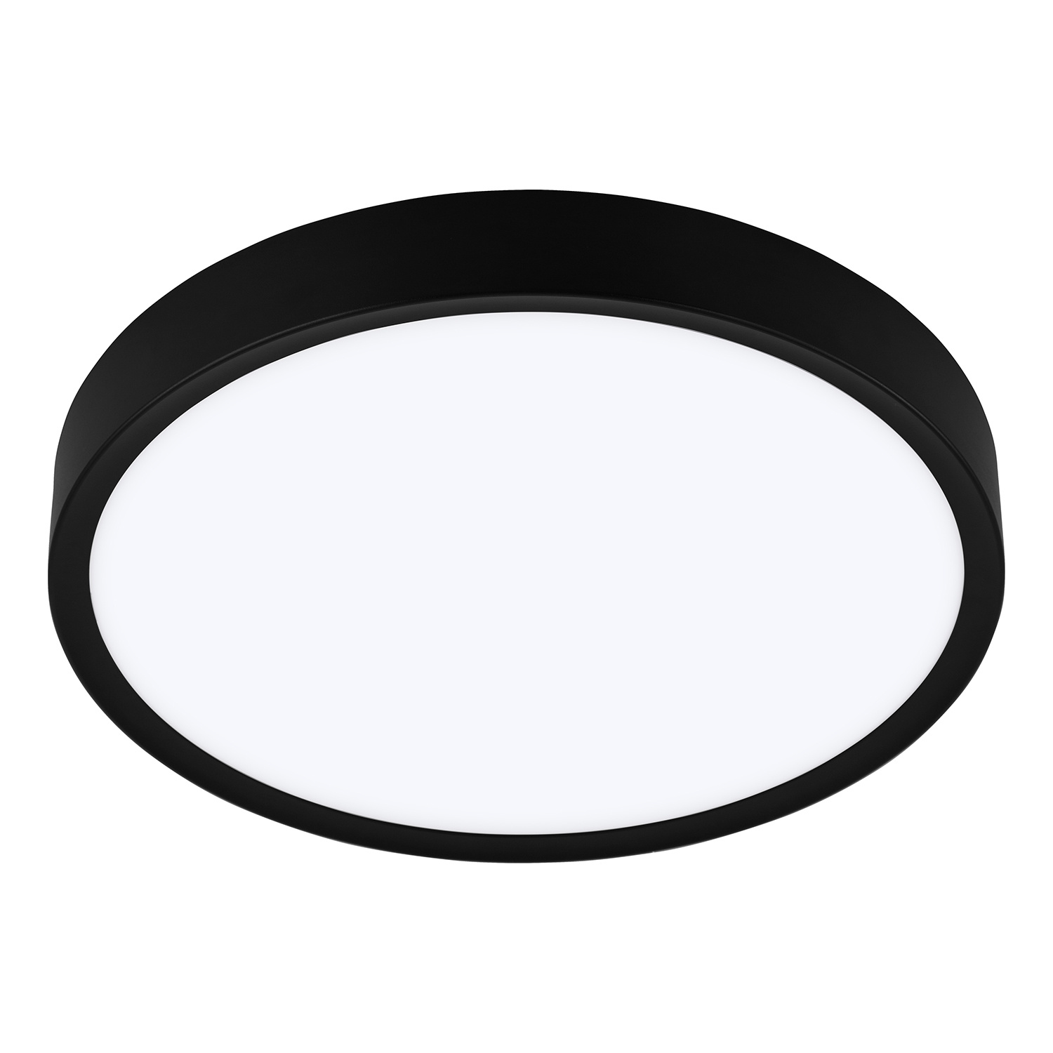 Plafoniera Contemporanea Musurita Policarbonato Nero 6 Luci Led Integrato 5,5W 98604