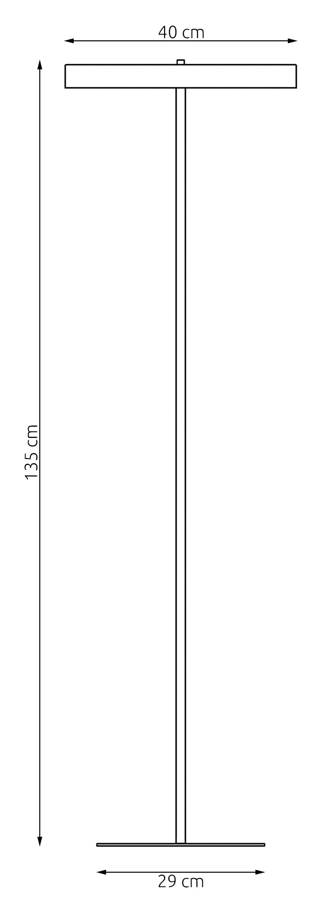 Piantana Minimal Poseidone Acciaio Arancione 3 Luci G9 Ip20 LA0003-EB-PT3-AR
