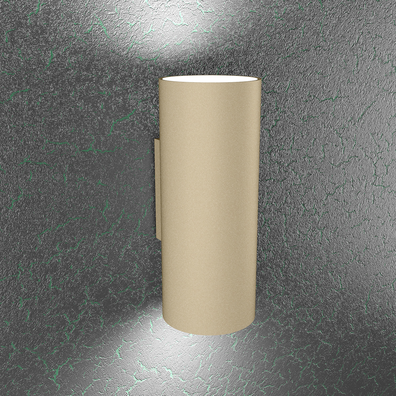 Applique Moderna Cloud Metallo Sabbia 2 Luci Gx53 10Cm 1128_AG-SA
