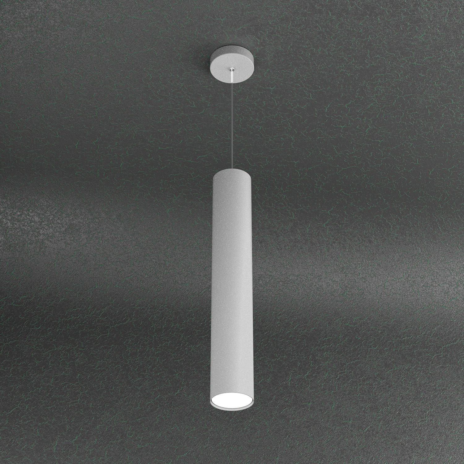 Sospensione Moderna Cloud Metallo Grigio 1 Luce Gx53 50Cm 1128_S50-GR