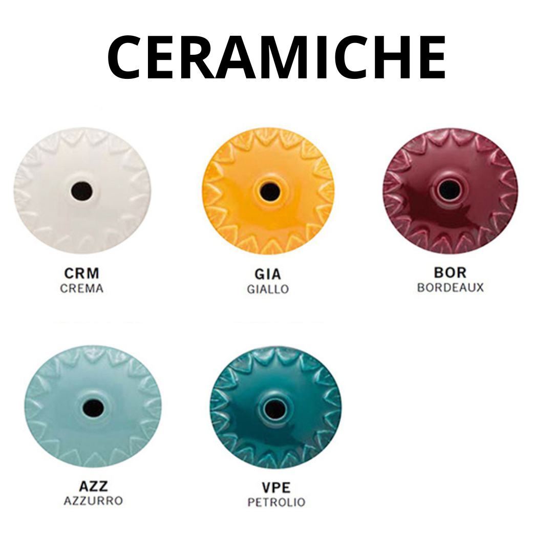 Ferroluce Retro Deckenleuchte – Vintage-Design, 25x9 Cm, In Azzurro Lucido